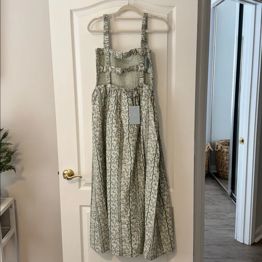 Hill House Home The Anita Nap Dress - Green Provence Floral Size MGreen Provence - Picture 6 of 6